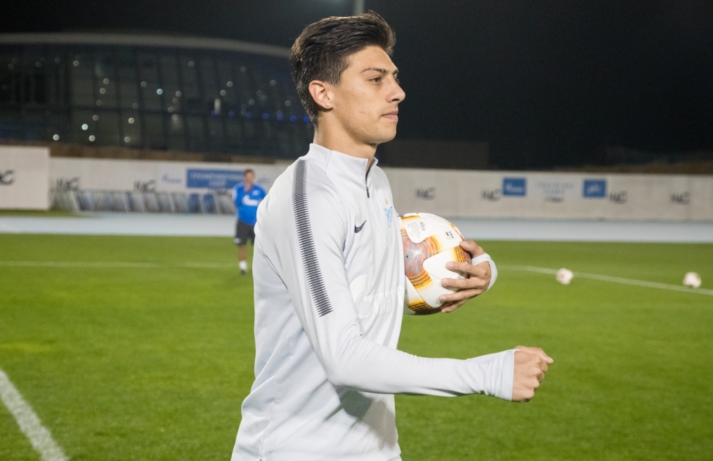 «Газпром»-тренировочные сборы в Дубае: 24 января, вечерняя тренировка