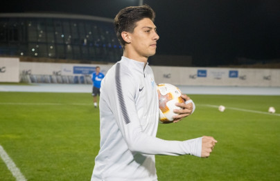 «Газпром»-тренировочные сборы в Дубае: 24 января, вечерняя тренировка