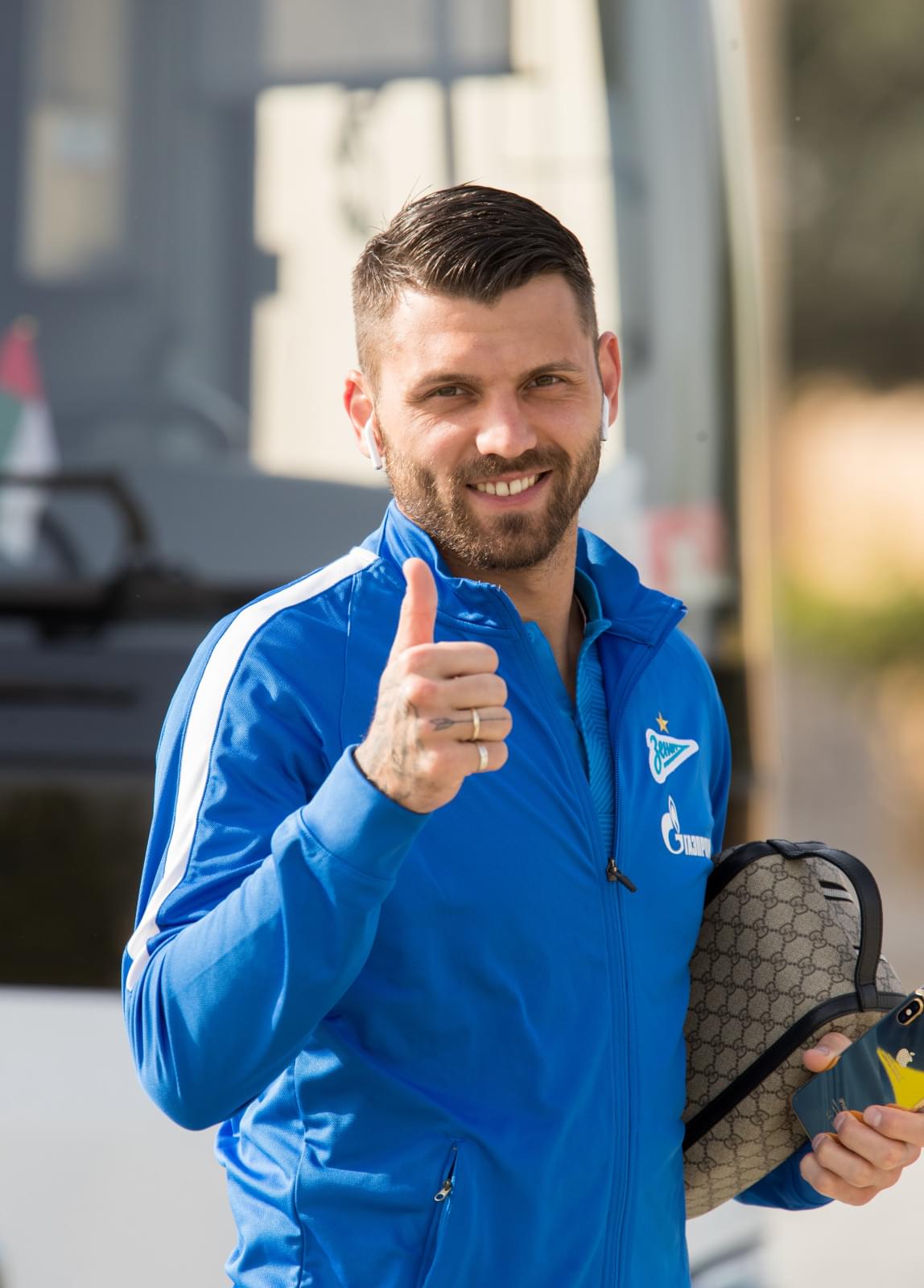 «Газпром»-тренировочные сборы в Дубае: 25 января, утренняя тренировка