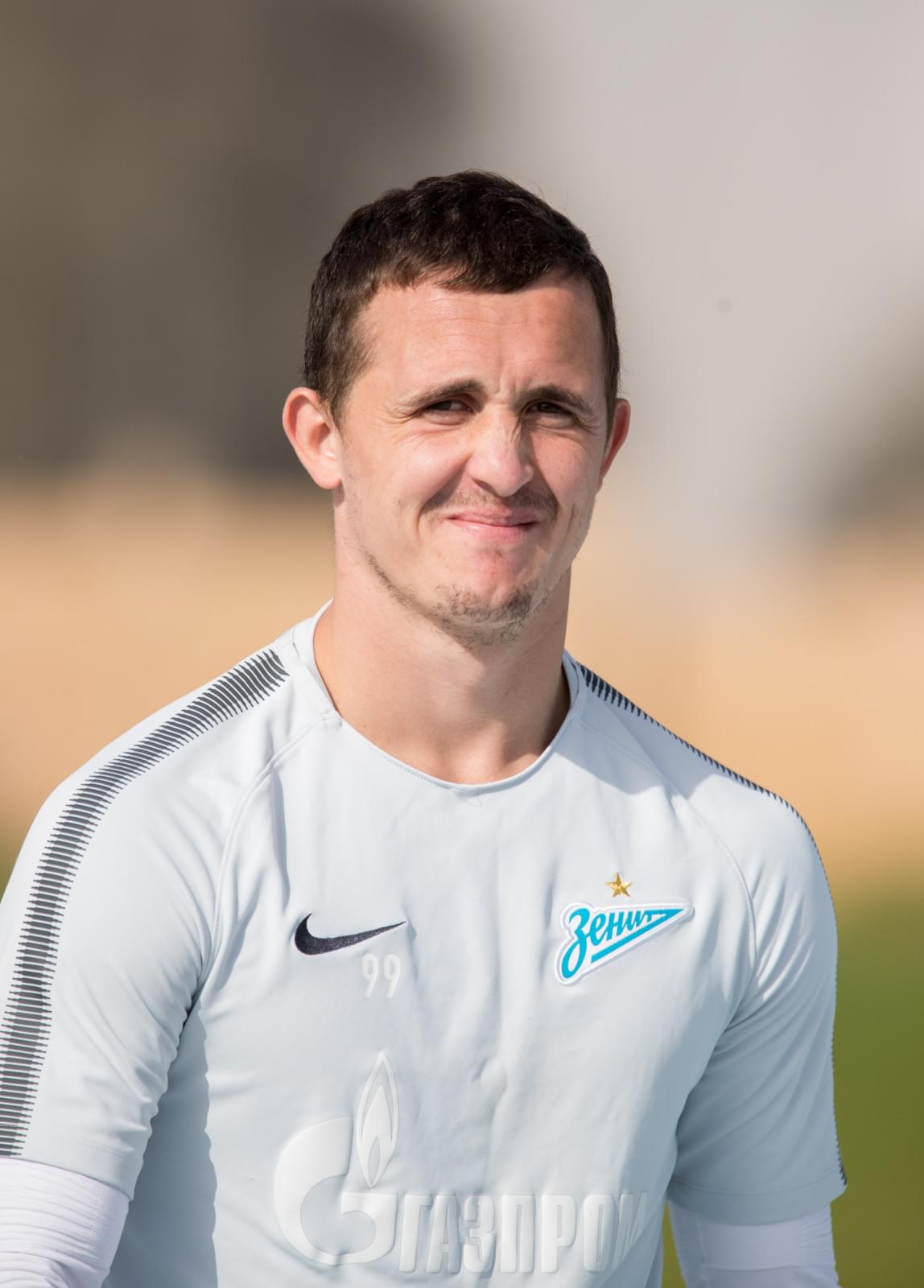 «Газпром»-тренировочные сборы в Дубае: 25 января, утренняя тренировка