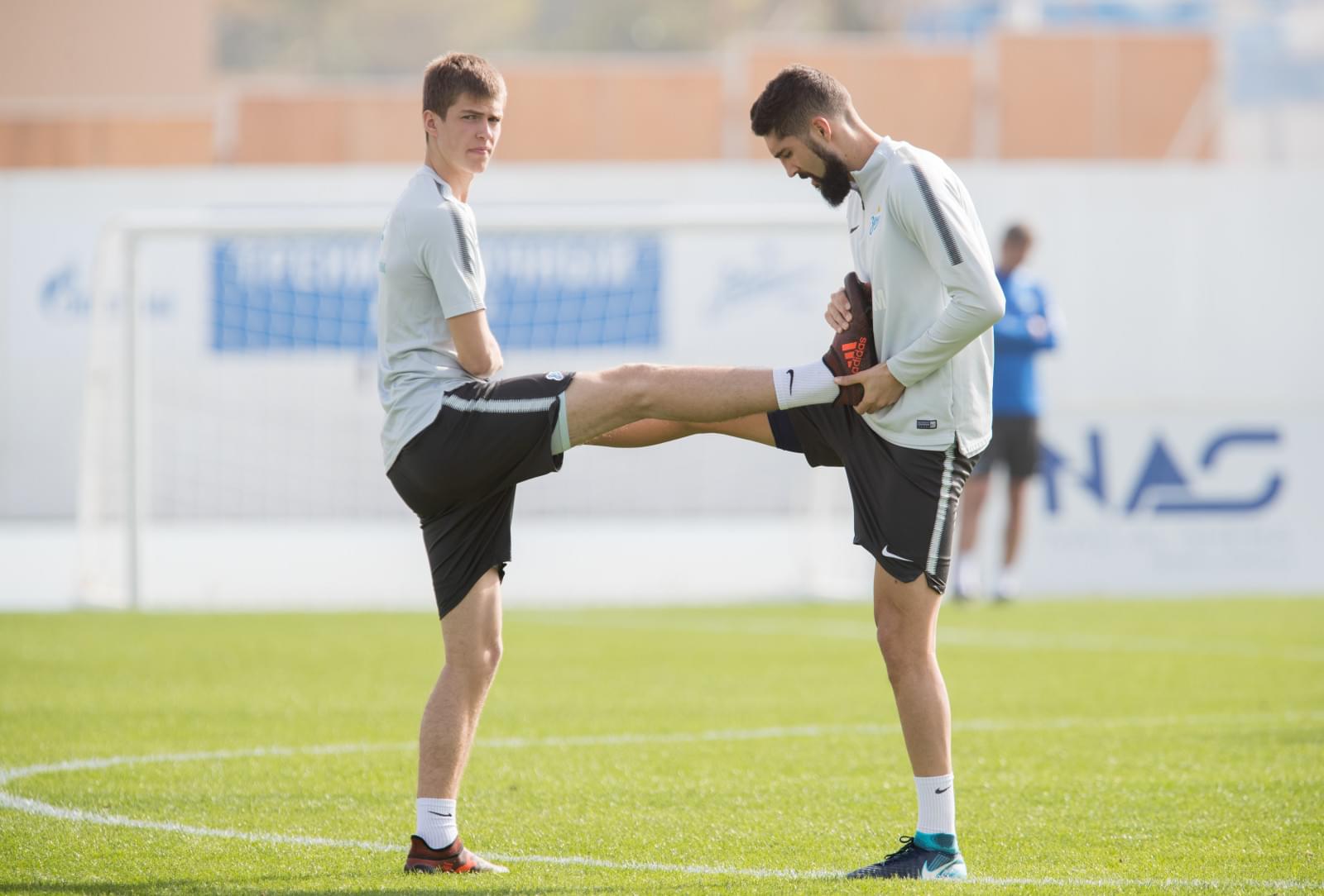 «Газпром»-тренировочные сборы в Дубае: 25 января, утренняя тренировка