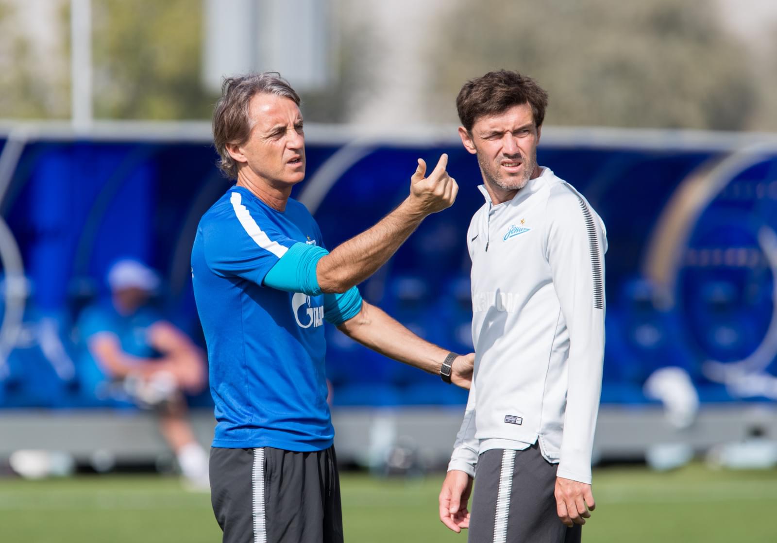 «Газпром»-тренировочные сборы в Дубае: 25 января, утренняя тренировка