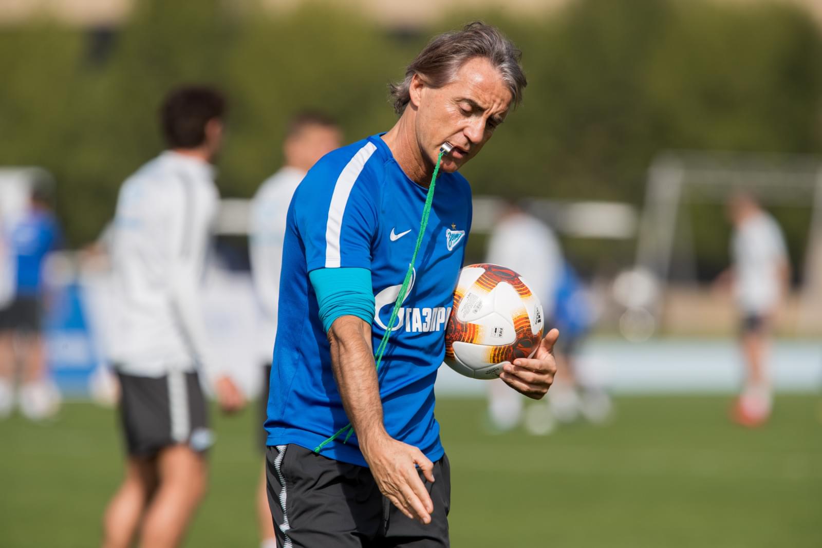 «Газпром»-тренировочные сборы в Дубае: 25 января, утренняя тренировка