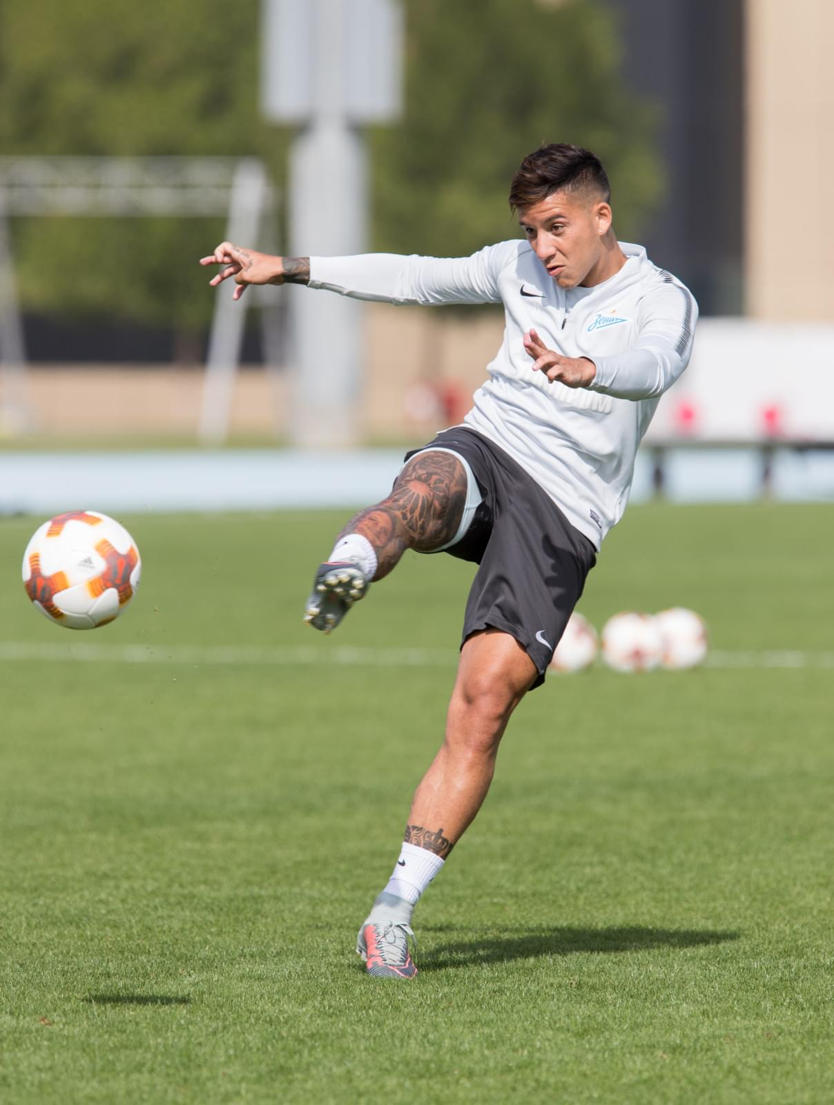 «Газпром»-тренировочные сборы в Дубае: 25 января, утренняя тренировка