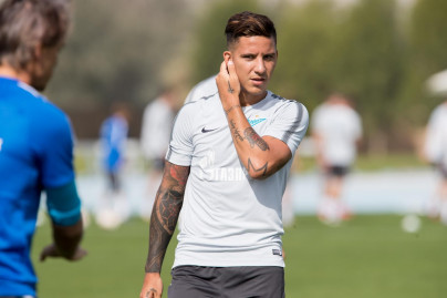 «Газпром»-тренировочные сборы в Дубае: 25 января, утренняя тренировка