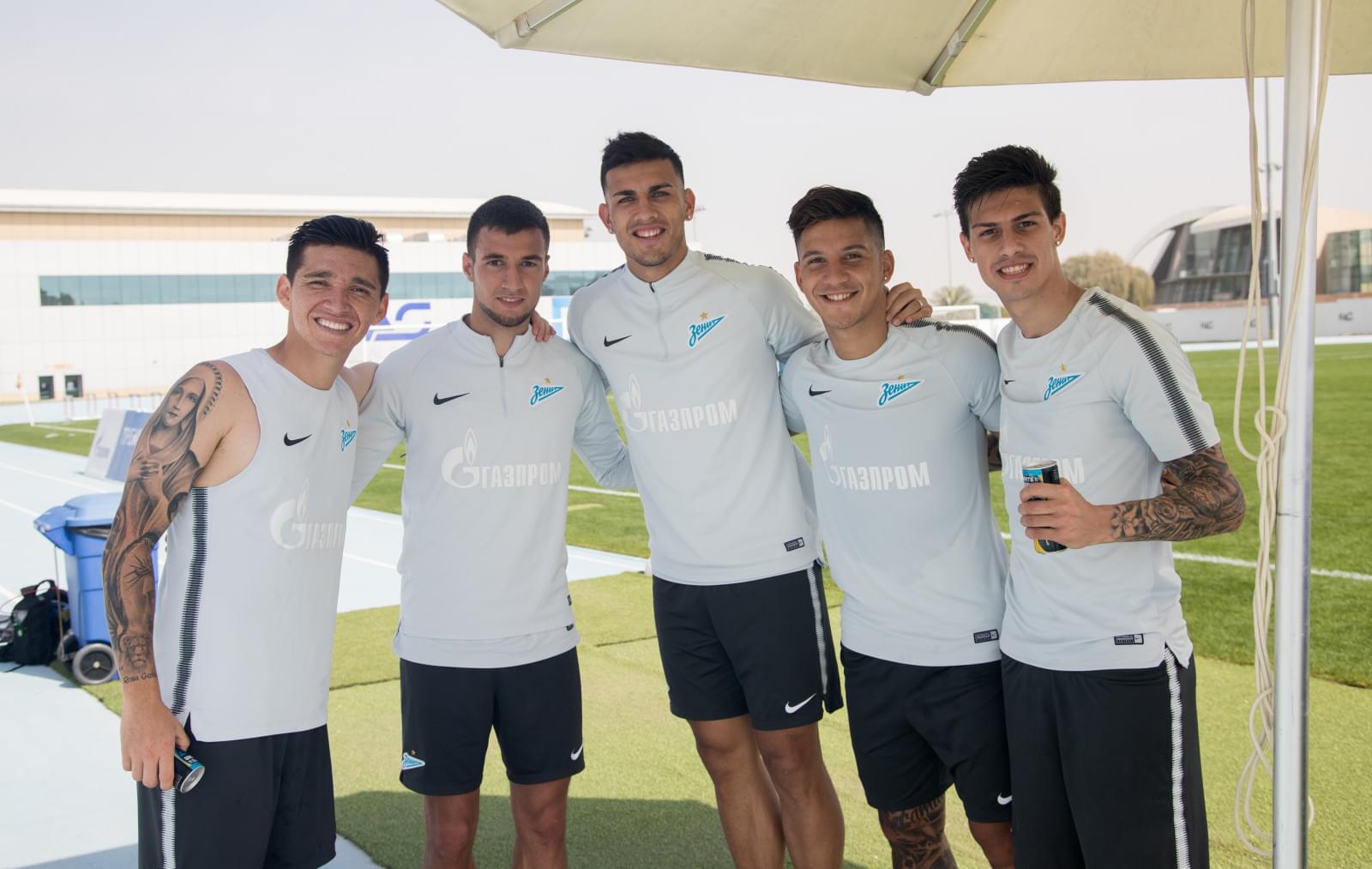 «Газпром»-тренировочные сборы в Дубае: 25 января, утренняя тренировка