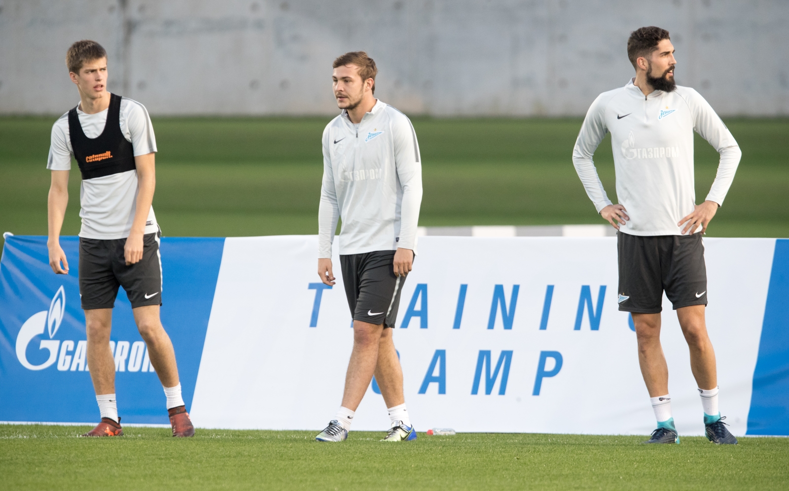 «Газпром»-тренировочные сборы в Дубае: 26 января, вечерняя тренировка