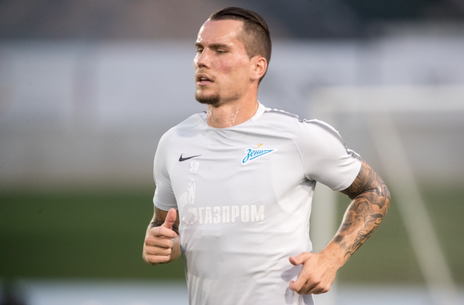 «Газпром»-тренировочные сборы в Дубае: 26 января, вечерняя тренировка