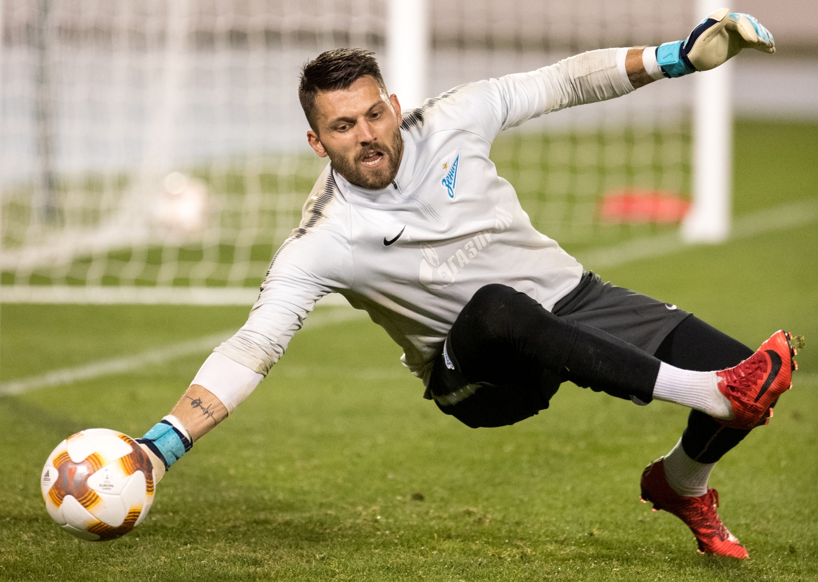 «Газпром»-тренировочные сборы в Дубае: 26 января, вечерняя тренировка