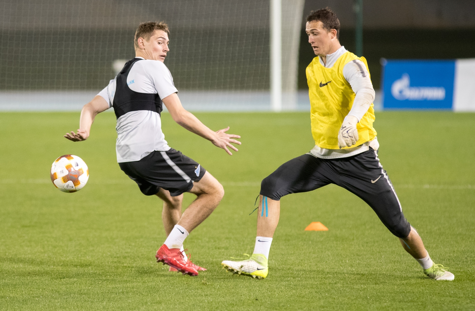 «Газпром»-тренировочные сборы в Дубае: 26 января, вечерняя тренировка