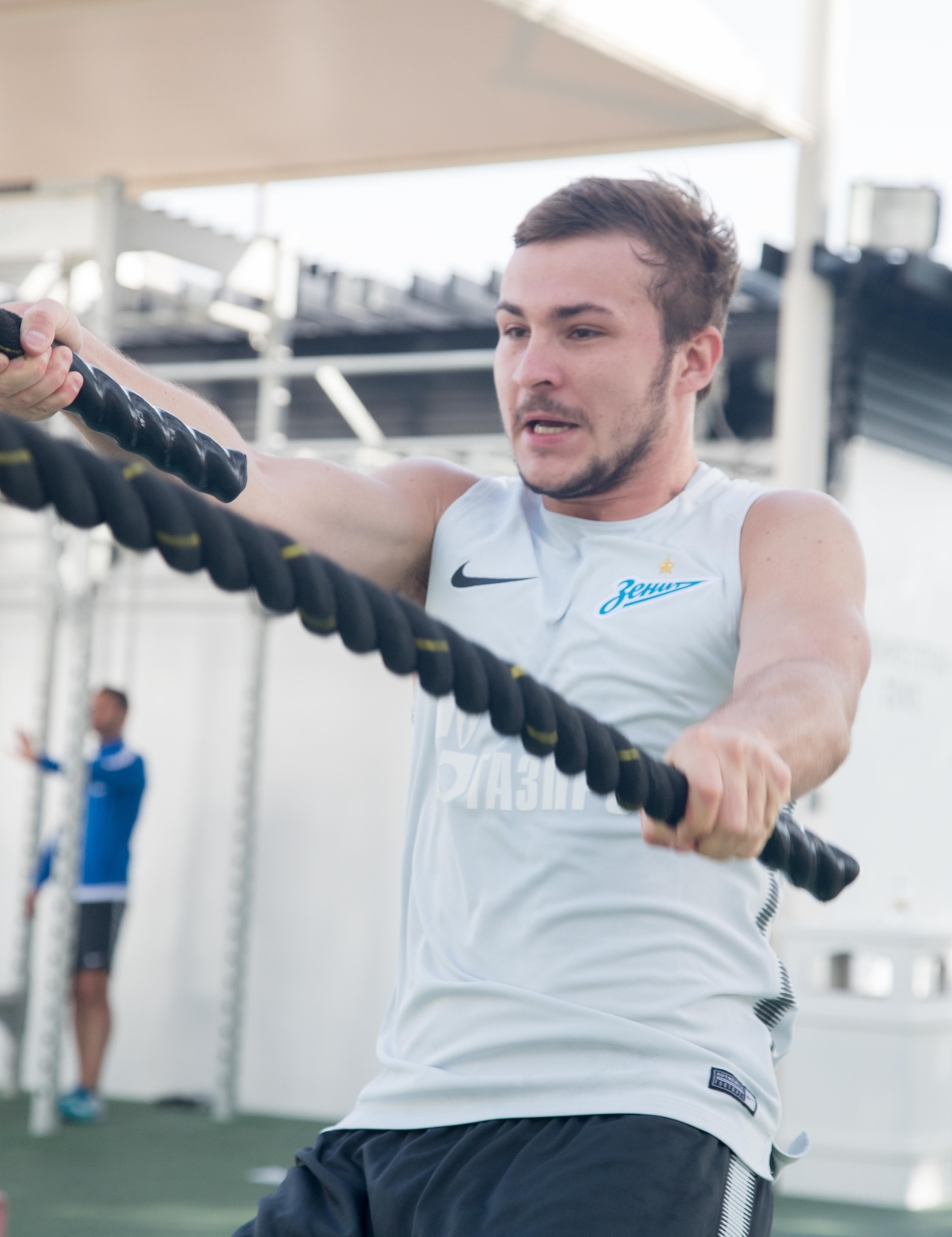 «Газпром»-тренировочные сборы в Дубае: 27 января, утренняя тренировка