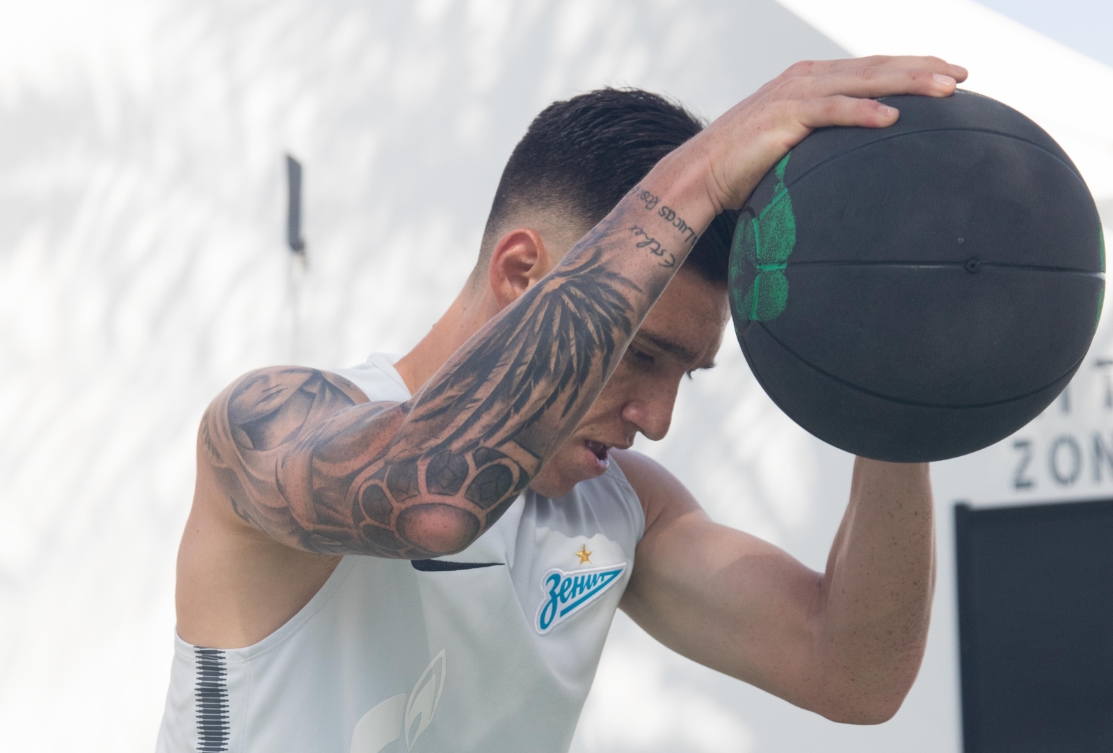 «Газпром»-тренировочные сборы в Дубае: 27 января, утренняя тренировка