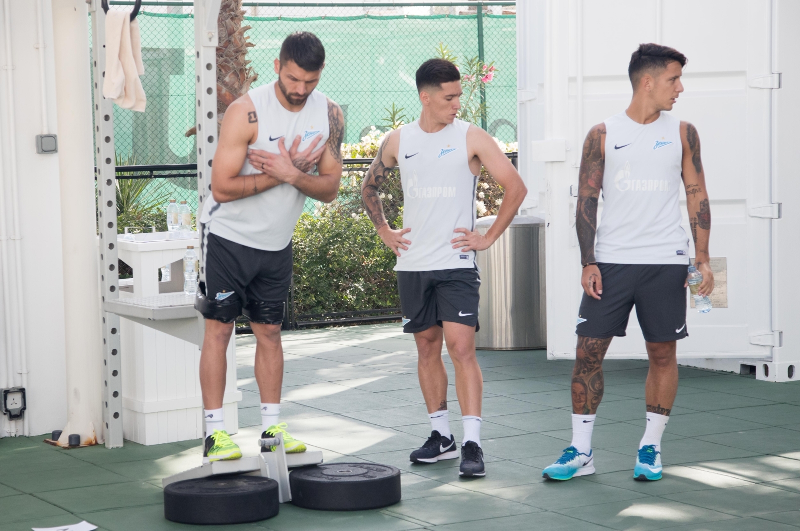 «Газпром»-тренировочные сборы в Дубае: 27 января, утренняя тренировка