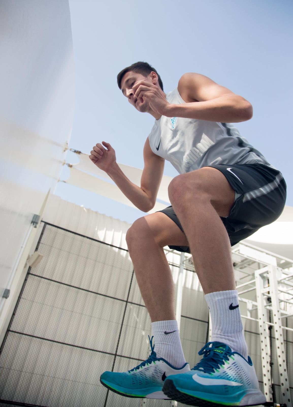 «Газпром»-тренировочные сборы в Дубае: 27 января, утренняя тренировка