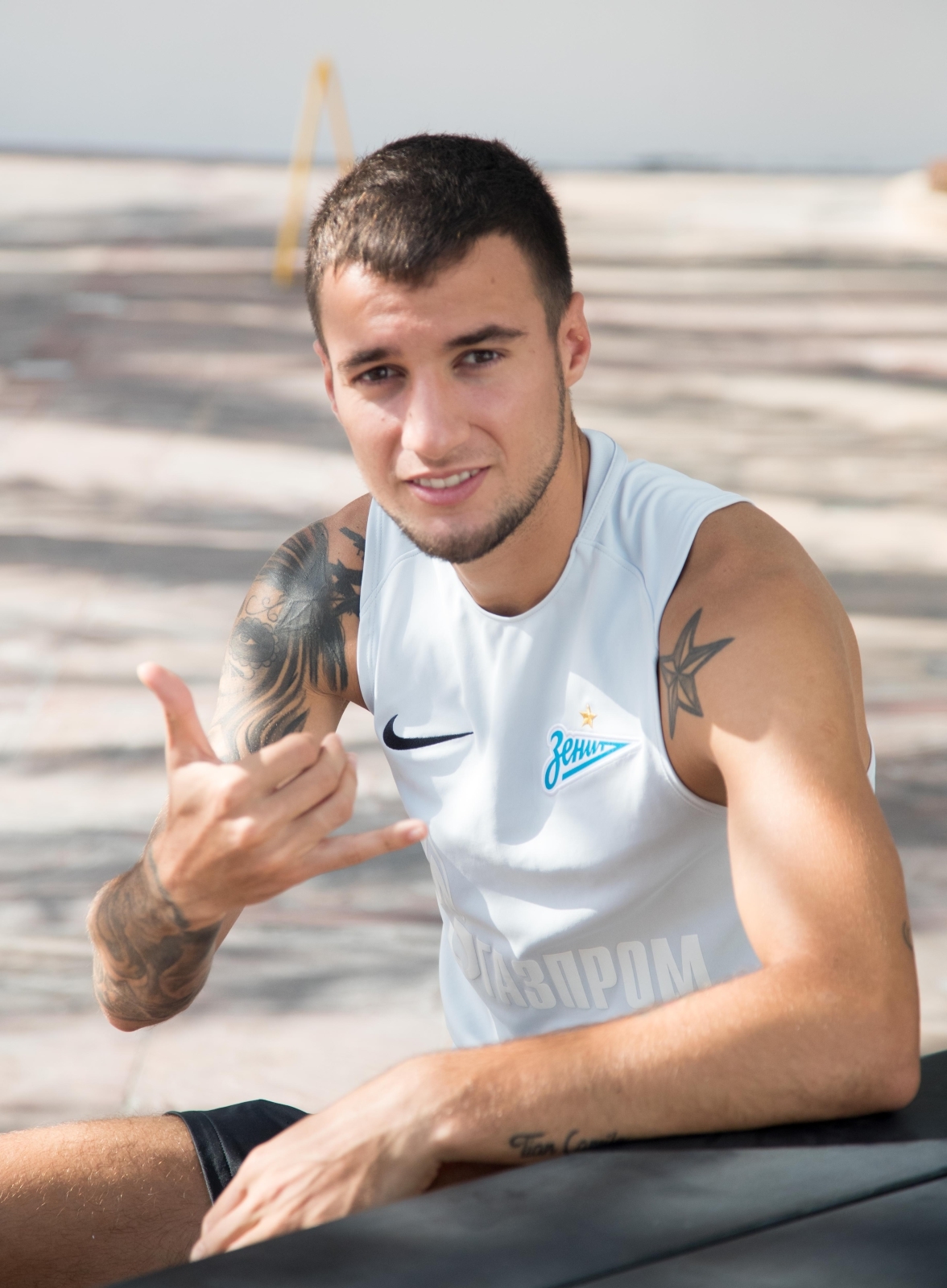 «Газпром»-тренировочные сборы в Дубае: 27 января, утренняя тренировка