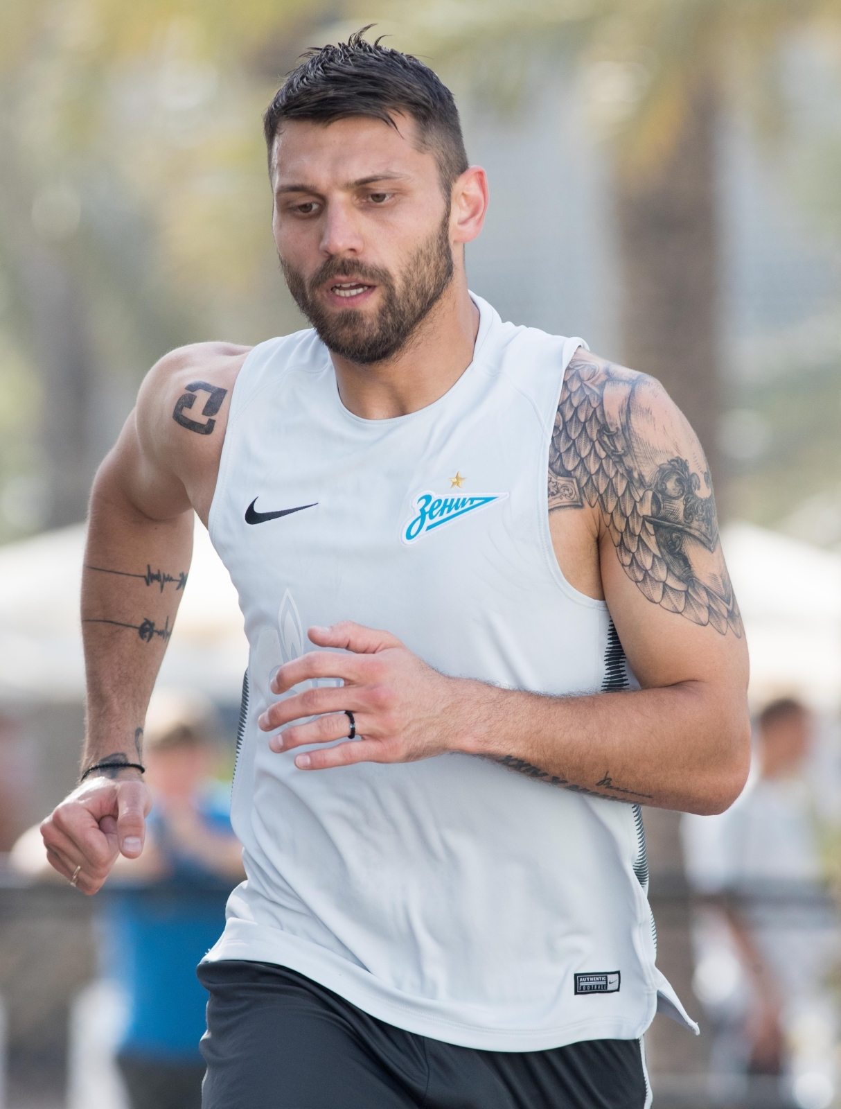 «Газпром»-тренировочные сборы в Дубае: 27 января, утренняя тренировка