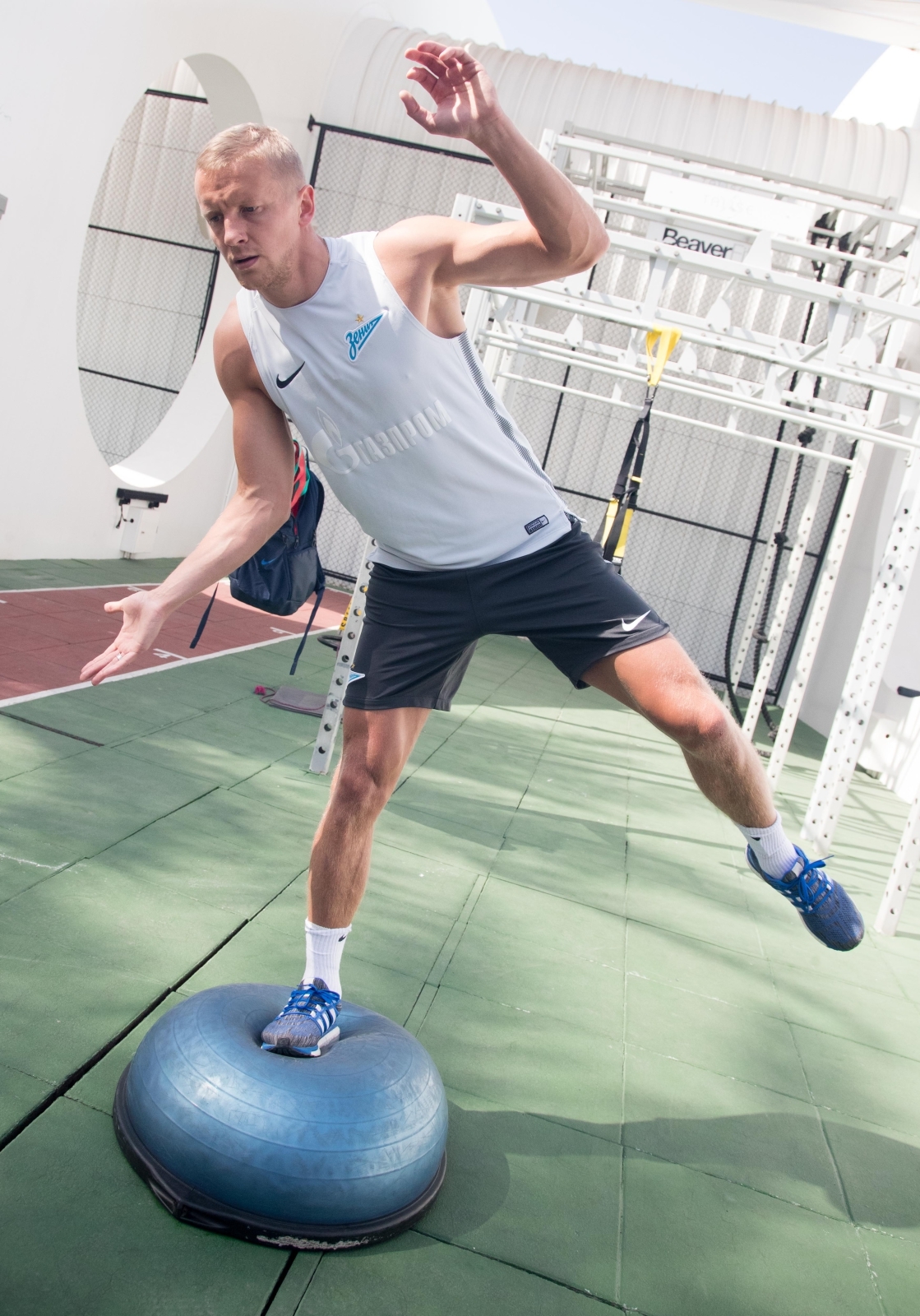 «Газпром»-тренировочные сборы в Дубае: 27 января, утренняя тренировка