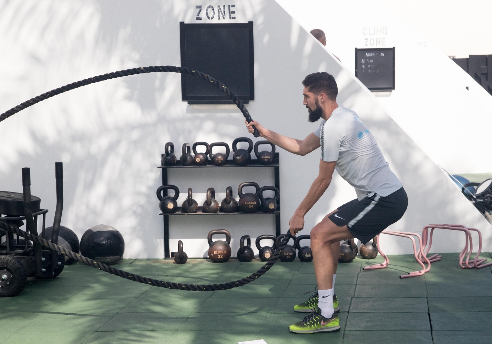 «Газпром»-тренировочные сборы в Дубае: 27 января, утренняя тренировка