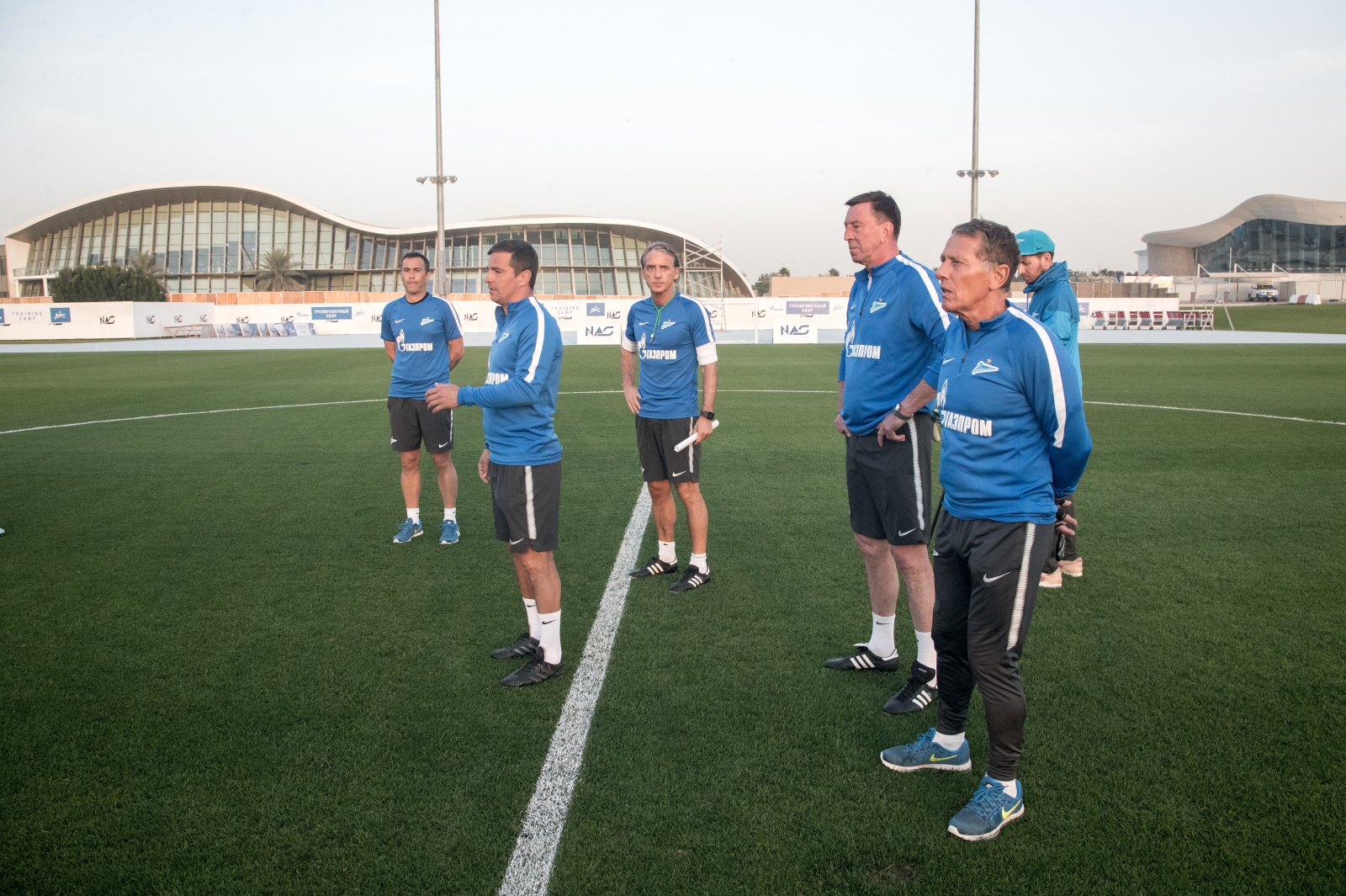 «Газпром»-тренировочные сборы в Дубае: 27 января, вечерняя тренировка