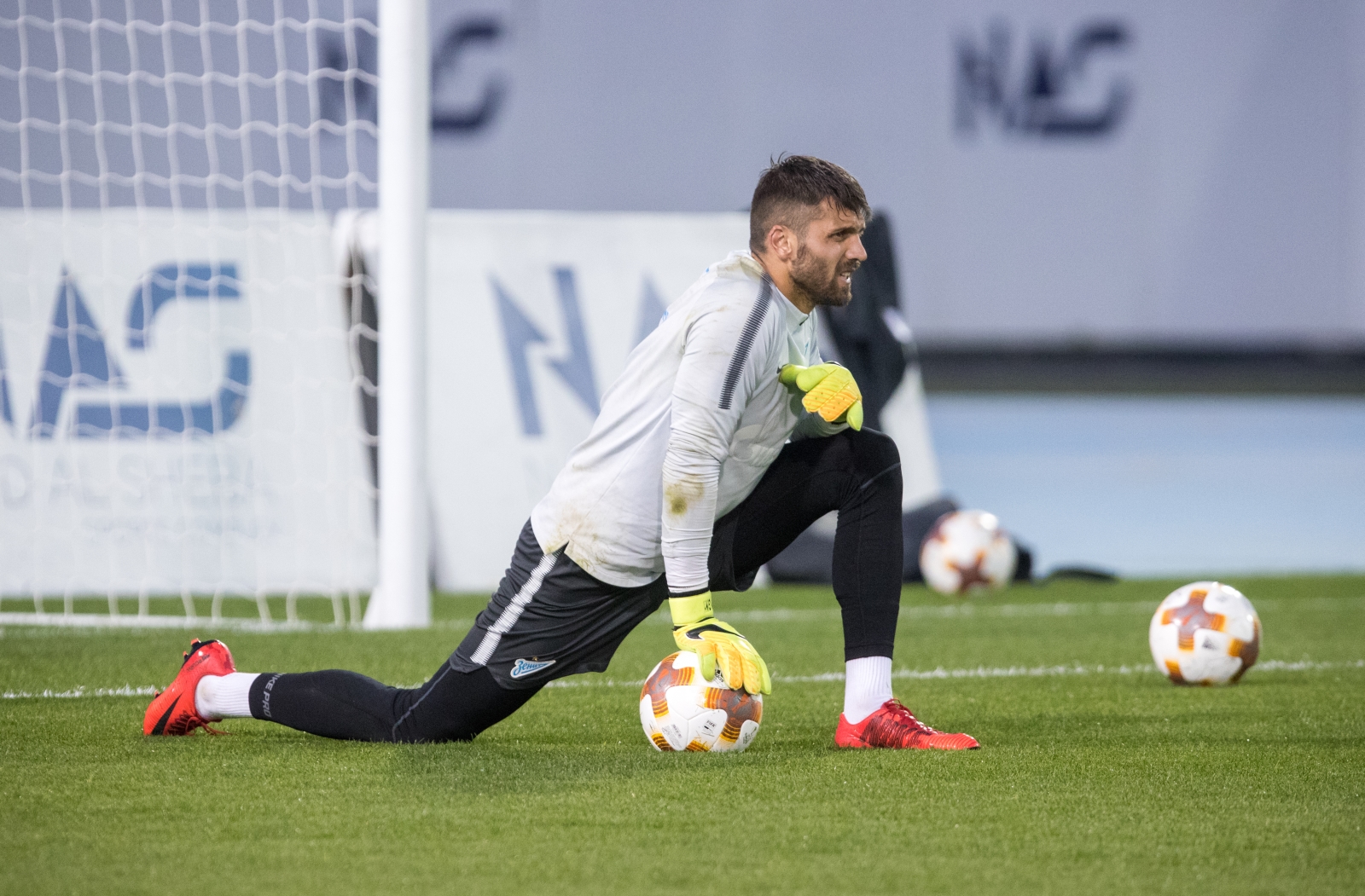 «Газпром»-тренировочные сборы в Дубае: 27 января, вечерняя тренировка