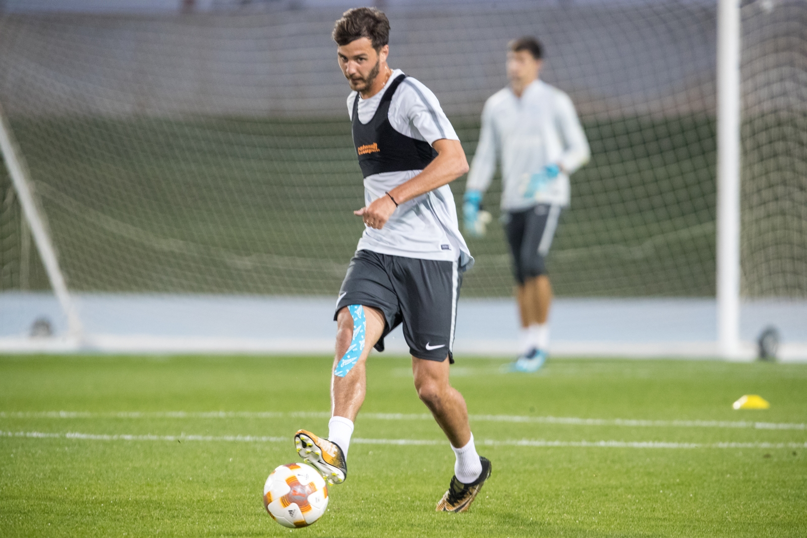 «Газпром»-тренировочные сборы в Дубае: 27 января, вечерняя тренировка