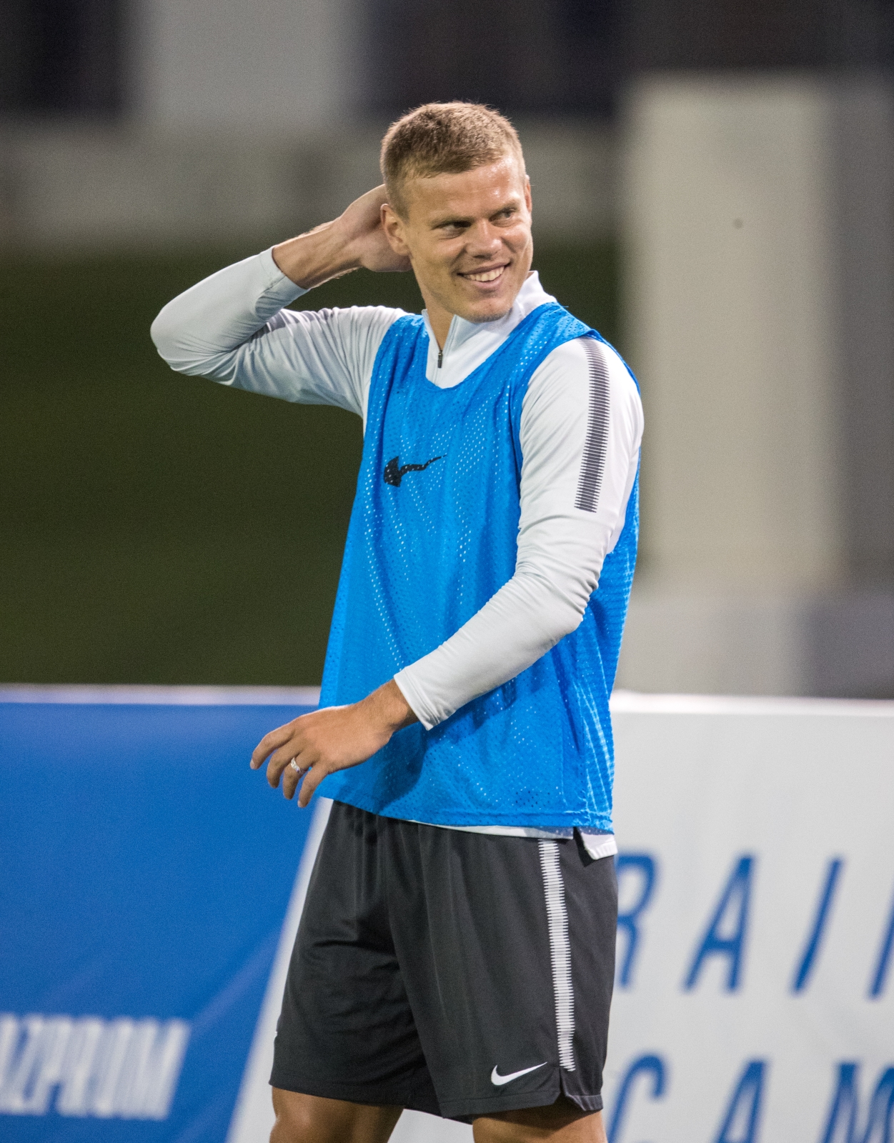 «Газпром»-тренировочные сборы в Дубае: 27 января, вечерняя тренировка