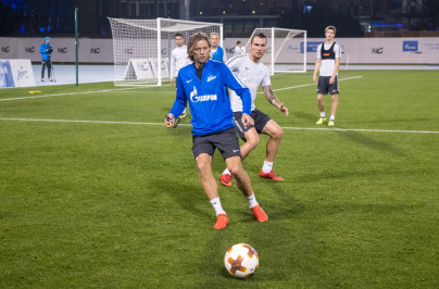 «Газпром»-тренировочные сборы в Дубае: 27 января, вечерняя тренировка