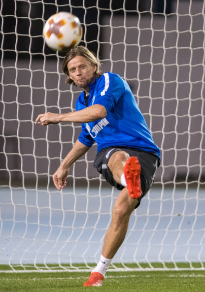 «Газпром»-тренировочные сборы в Дубае: 27 января, вечерняя тренировка