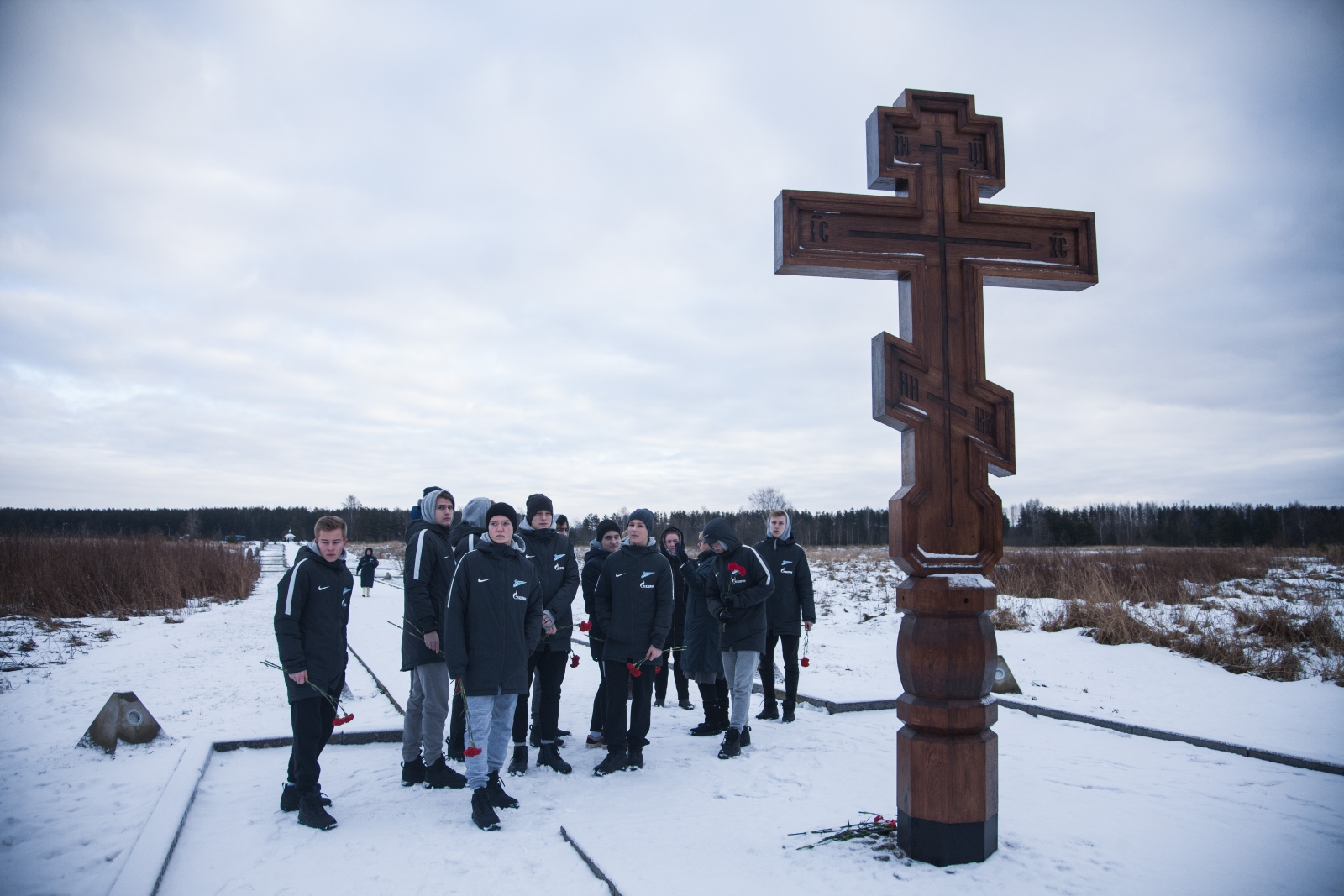 Воспитанники «Газпром»-Академии на экскурсии, приуроченной к 75-й годовщине прорыва блокады Ленинграда