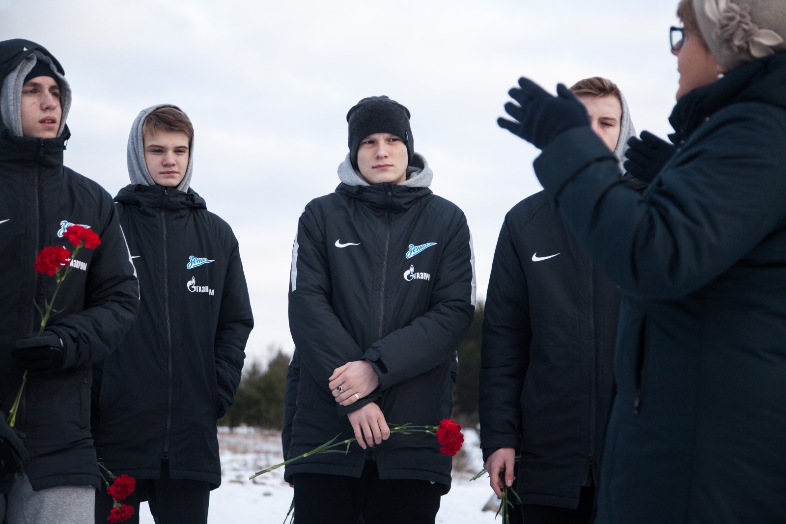 Воспитанники «Газпром»-Академии на экскурсии, приуроченной к 75-й годовщине прорыва блокады Ленинграда