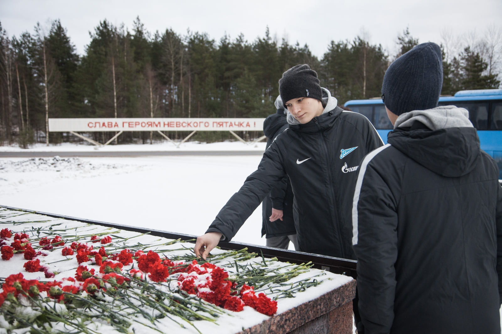 Воспитанники «Газпром»-Академии на экскурсии, приуроченной к 75-й годовщине прорыва блокады Ленинграда