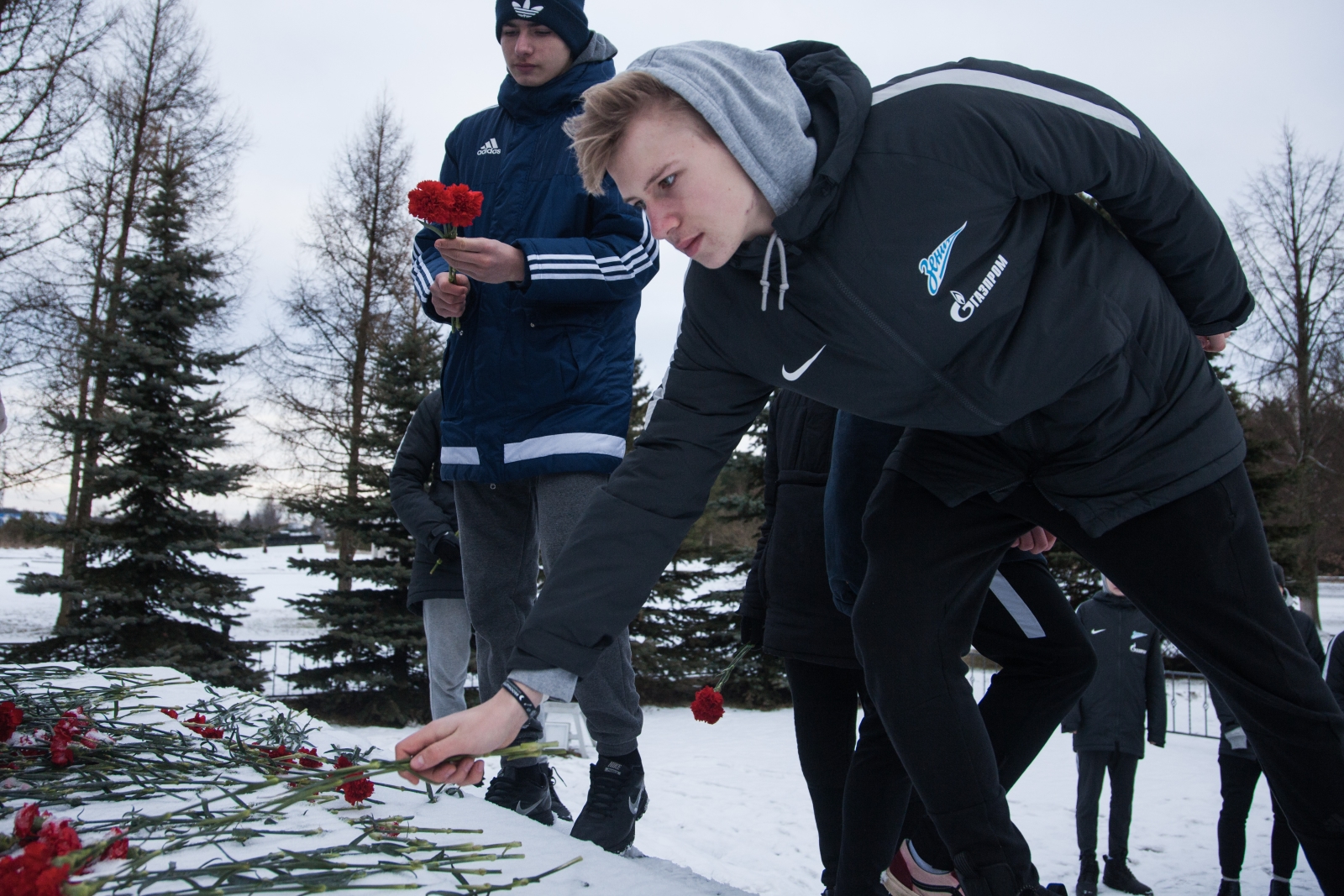 Воспитанники «Газпром»-Академии на экскурсии, приуроченной к 75-й годовщине прорыва блокады Ленинграда