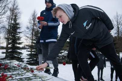 Воспитанники «Газпром»-Академии на экскурсии, приуроченной к 75-й годовщине прорыва блокады Ленинграда