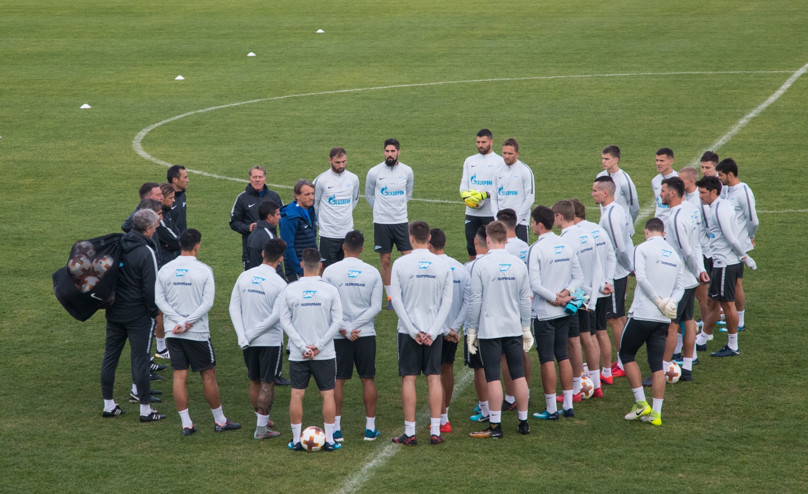 «Газпром» — тренировочные сборы в Турции: 2 февраля, первая тренировка