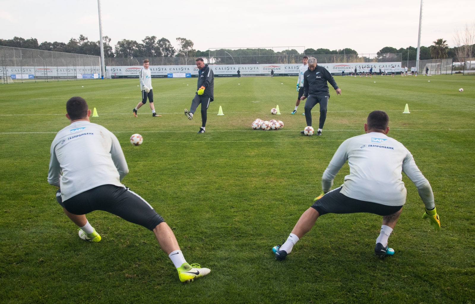 «Газпром» — тренировочные сборы в Турции: 2 февраля, первая тренировка