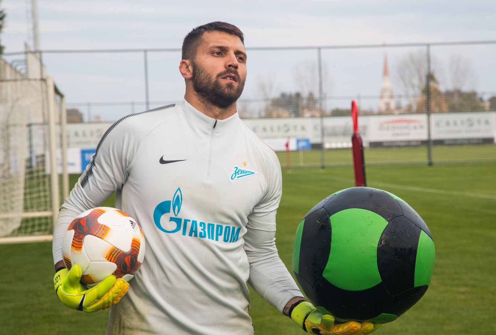 «Газпром» — тренировочные сборы в Турции: 2 февраля, первая тренировка