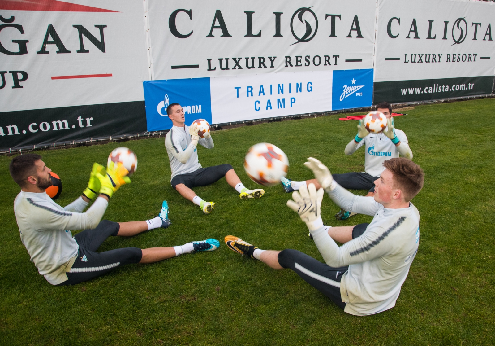 «Газпром» — тренировочные сборы в Турции: 2 февраля, первая тренировка