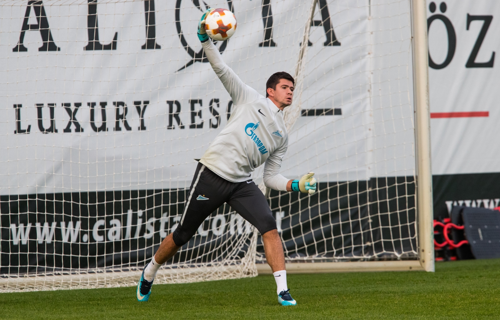 «Газпром» — тренировочные сборы в Турции: 2 февраля, первая тренировка