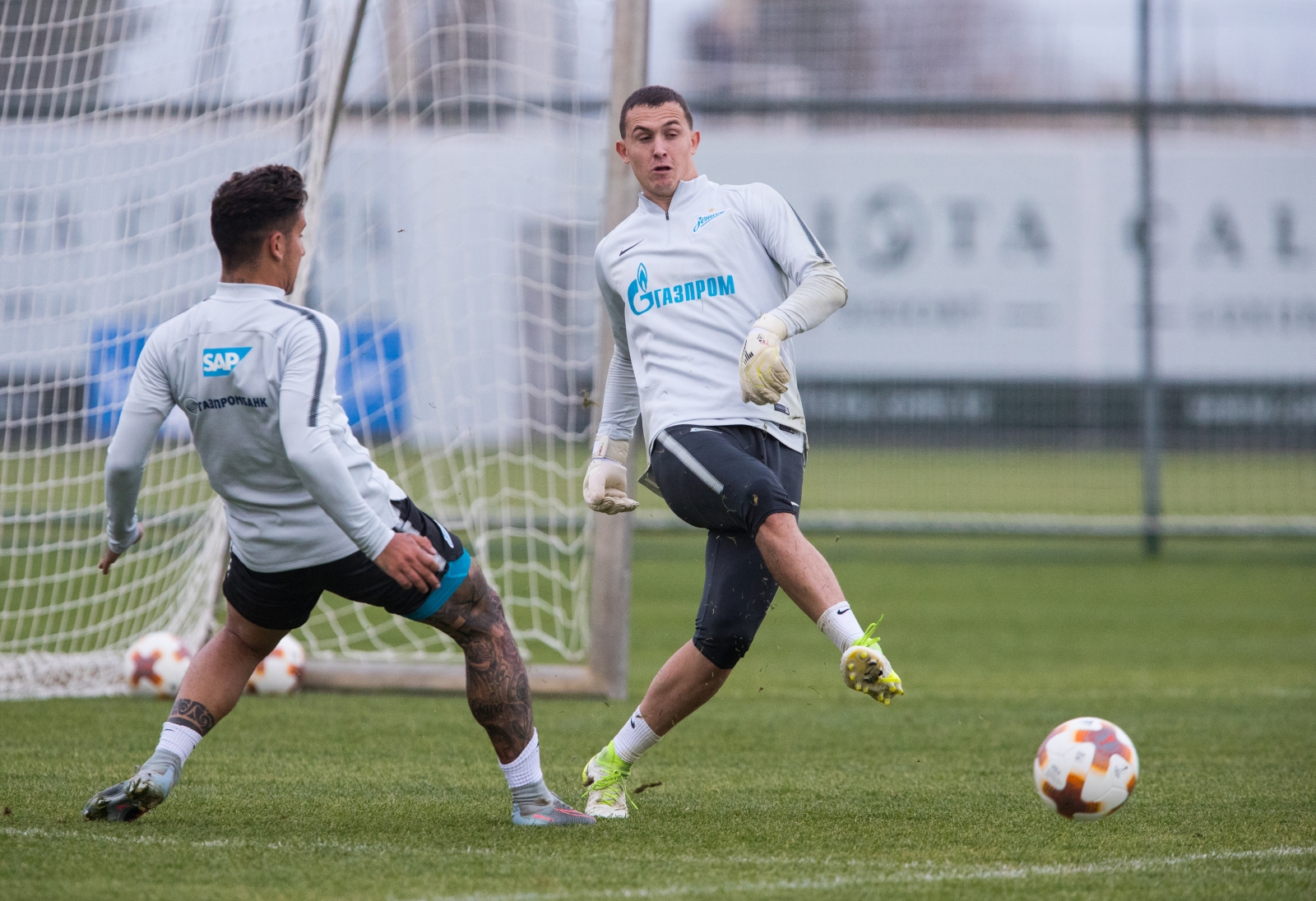 «Газпром» — тренировочные сборы в Турции: 2 февраля, первая тренировка