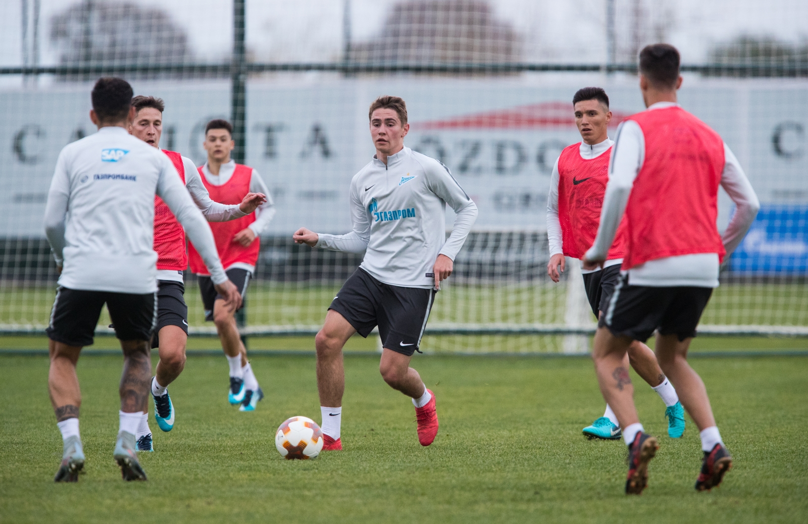 «Газпром» — тренировочные сборы в Турции: 2 февраля, первая тренировка