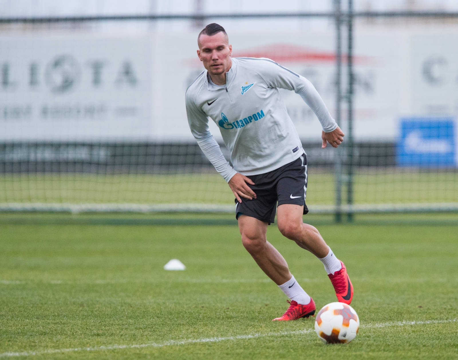 «Газпром» — тренировочные сборы в Турции: 2 февраля, первая тренировка