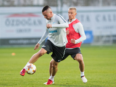 «Газпром» — тренировочные сборы в Турции: 2 февраля, первая тренировка