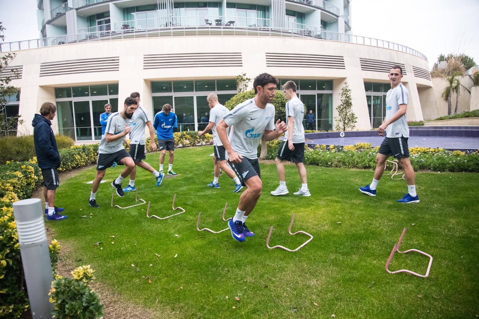 «Газпром» — тренировочные сборы в Турции: 3 февраля, утренняя тренировка