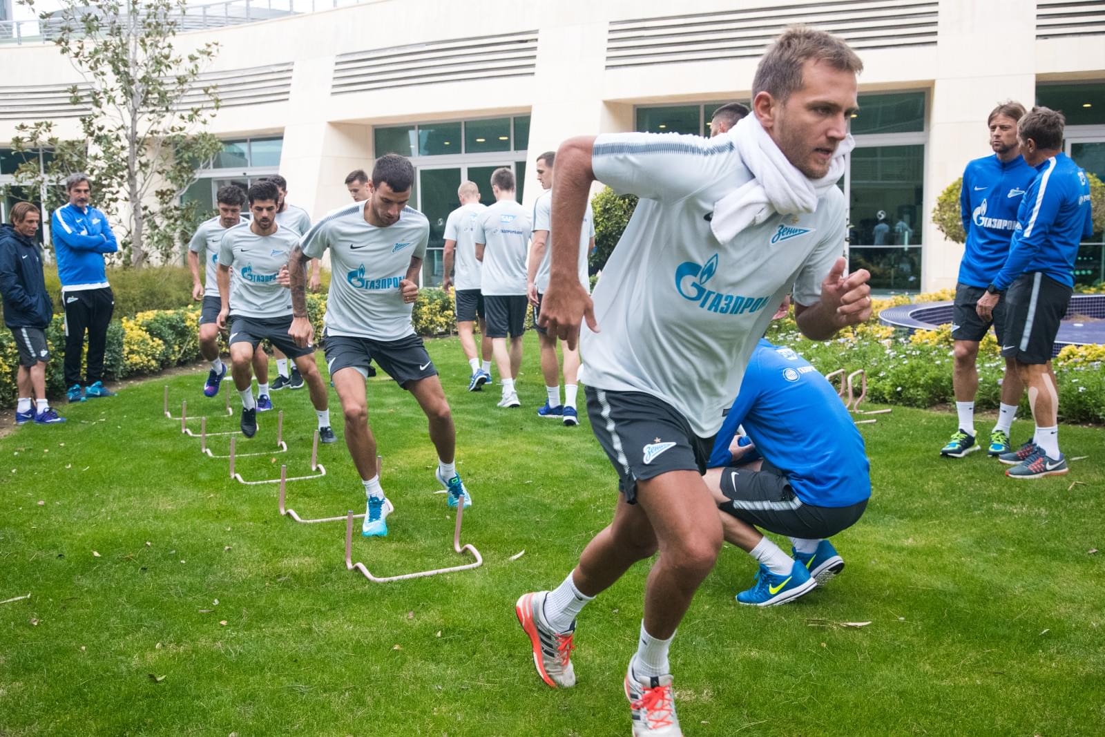 «Газпром» — тренировочные сборы в Турции: 3 февраля, утренняя тренировка