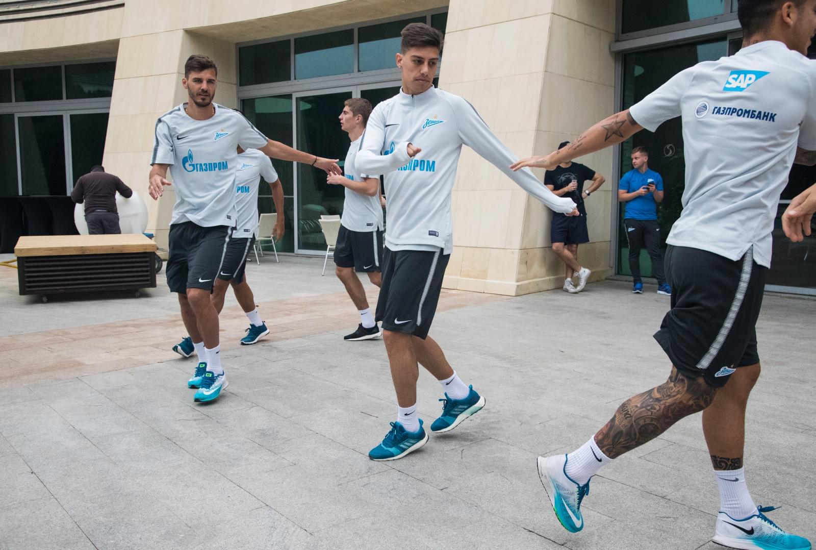 «Газпром» — тренировочные сборы в Турции: 3 февраля, утренняя тренировка