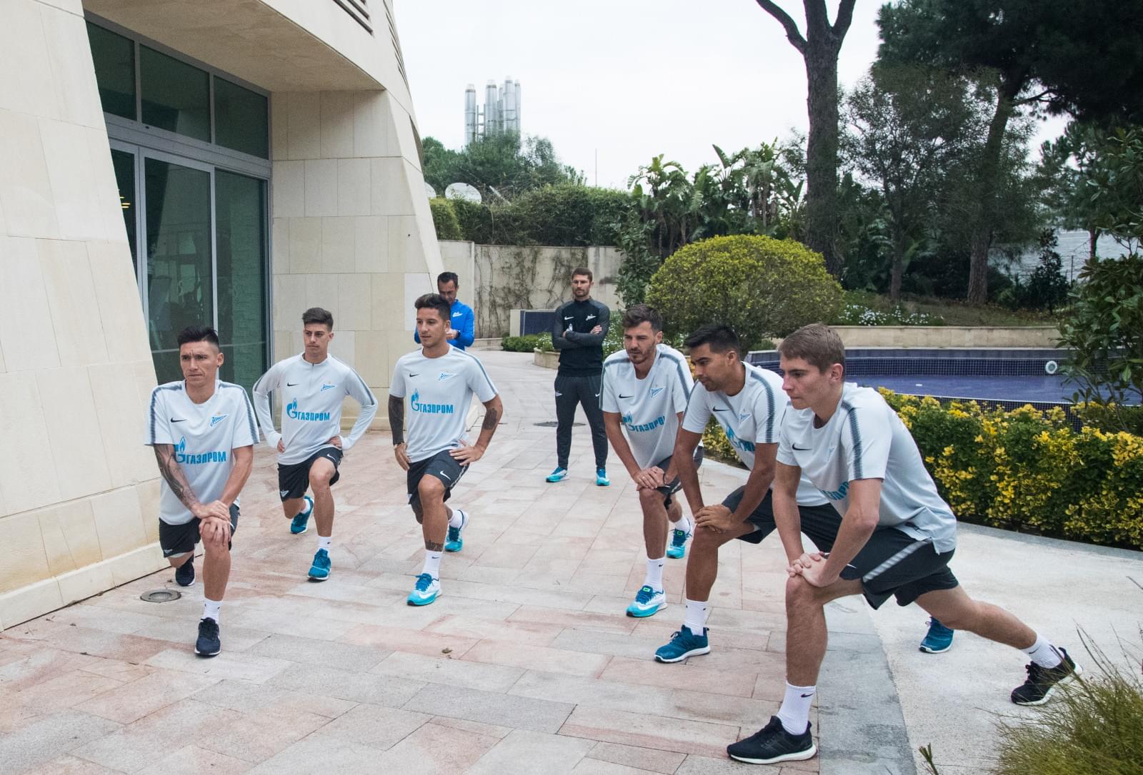 «Газпром» — тренировочные сборы в Турции: 3 февраля, утренняя тренировка