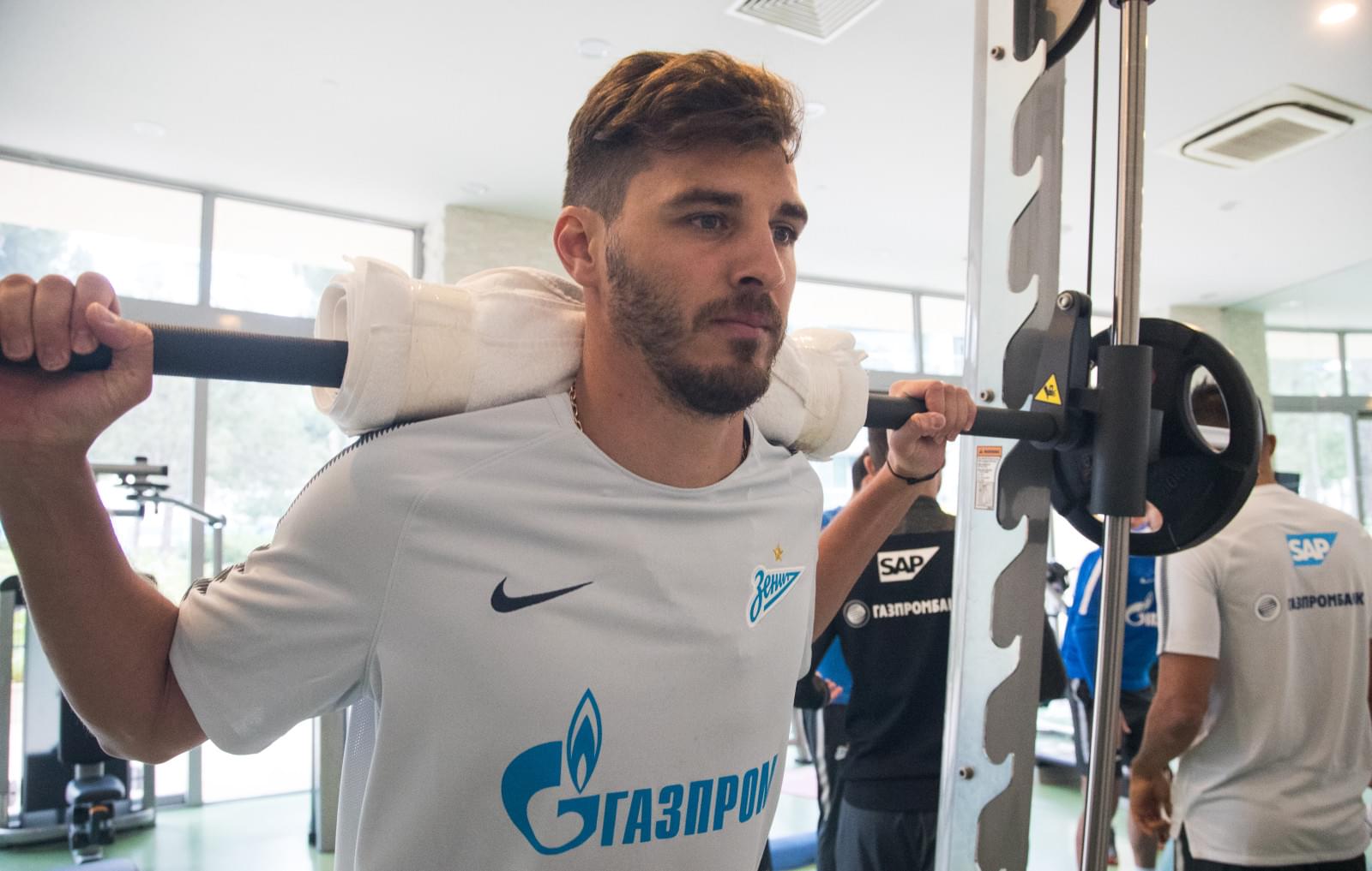 «Газпром» — тренировочные сборы в Турции: 3 февраля, утренняя тренировка