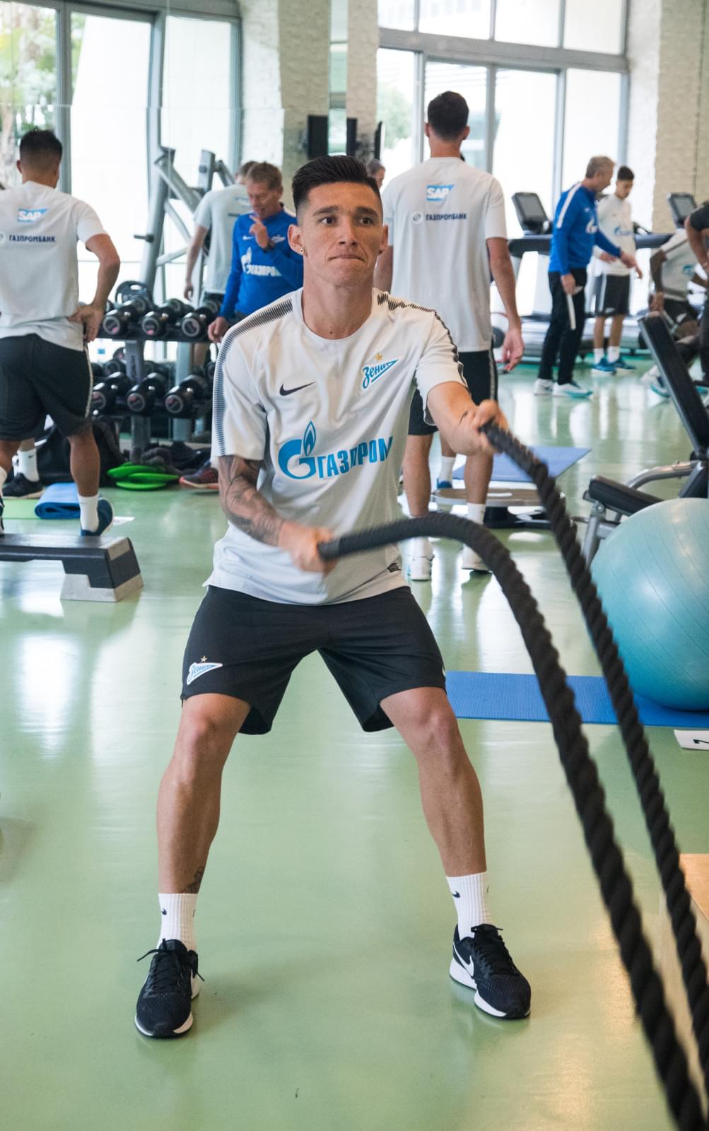 «Газпром» — тренировочные сборы в Турции: 3 февраля, утренняя тренировка