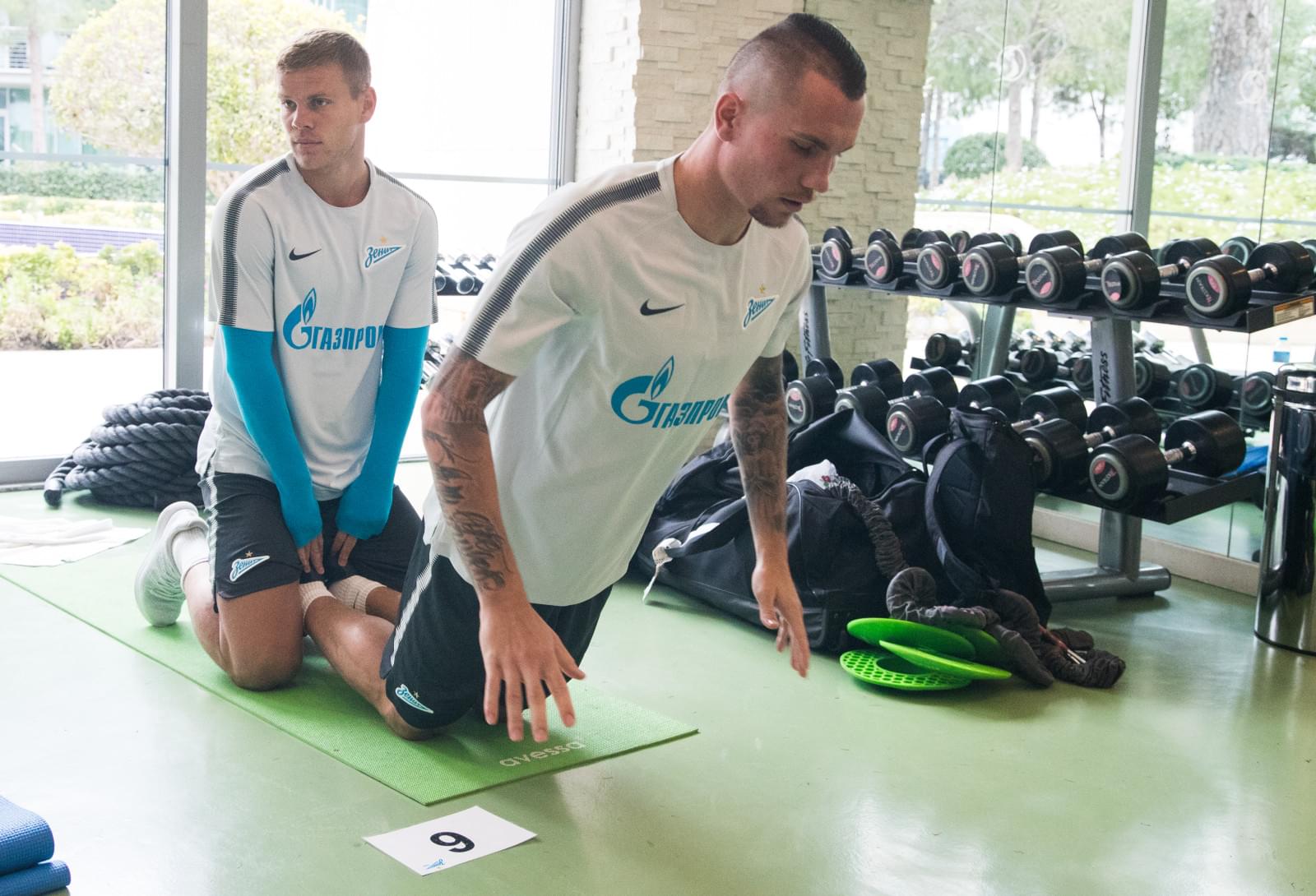 «Газпром» — тренировочные сборы в Турции: 3 февраля, утренняя тренировка