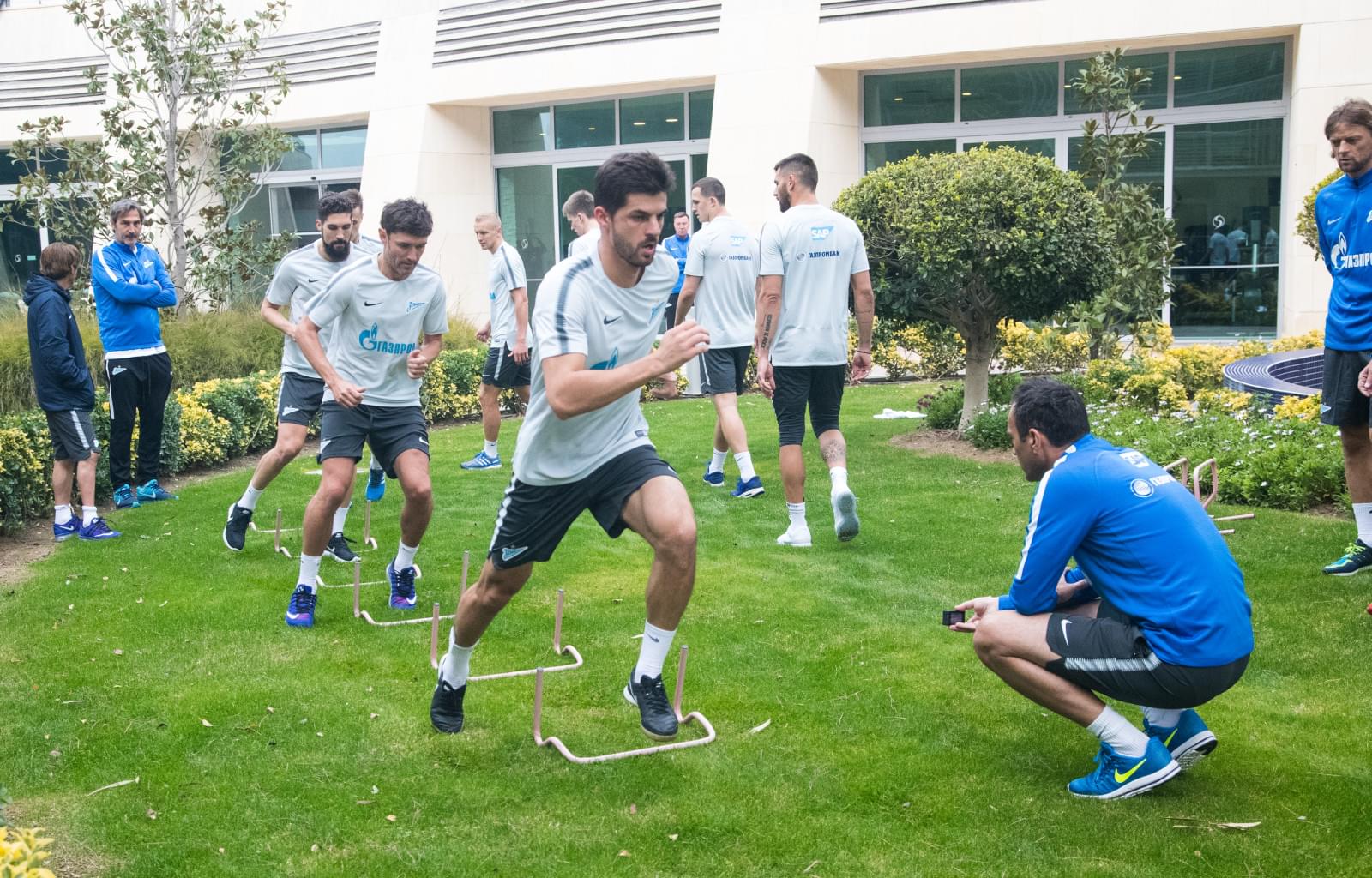 «Газпром» — тренировочные сборы в Турции: 3 февраля, утренняя тренировка